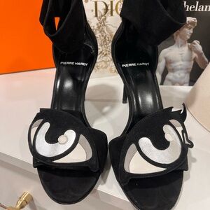 Pierre Hardy Black and White Artistic Heels